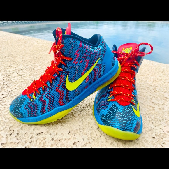 Nike KD 5 GS ‘Christmas’ Basketball shoes Sz. 7 - Picture 4 of 5